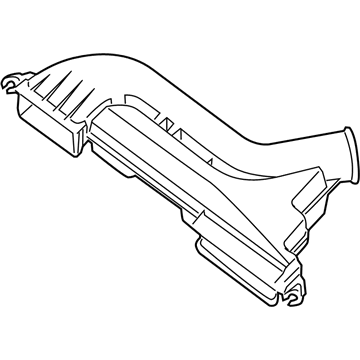 Nissan 16554-JA100 Duct Assembly-Air