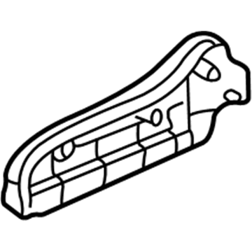 Honda 81238-S3V-A31ZB Cover, R. Reclining *YR203L* (SADDLE)