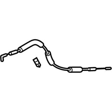Honda 72131-TA0-A01 Cable, Front Inside Handle