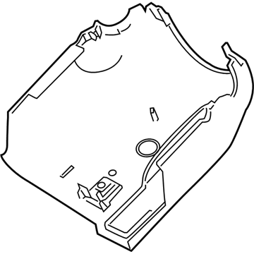 Ford BE8Z-3530-AB Lower Shroud