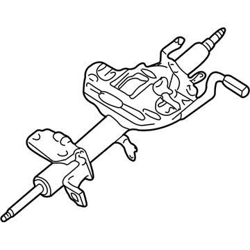 Toyota 45250-04100 Column Assembly, Steering