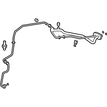 Honda 80321-TA5-A01 Pipe Assembly, Air Conditioner