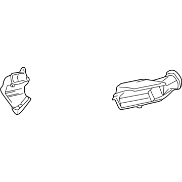 Toyota 55870-01010 Heater Duct