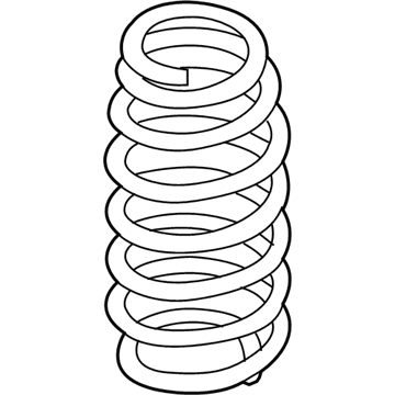 Hyundai 55350-J3BB0 Spring-Rear