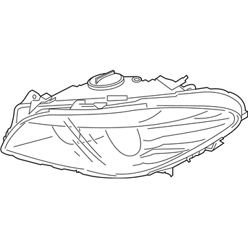 BMW 63-11-7-343-905 Left Headlight