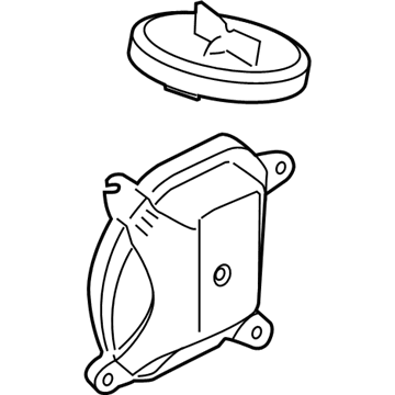 BMW 63-11-7-349-289 Covering Cap Left