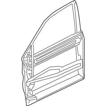 Honda 67050-T2A-A90ZZ Panel Comp, L FR Door