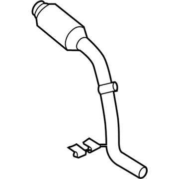 Mopar 4581704AJ Catalytic Converter & Pipe