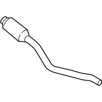 Mopar 4581705AJ Catalytic Converter & Pipe