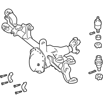 Mopar 5014403AB Axle-Service Front