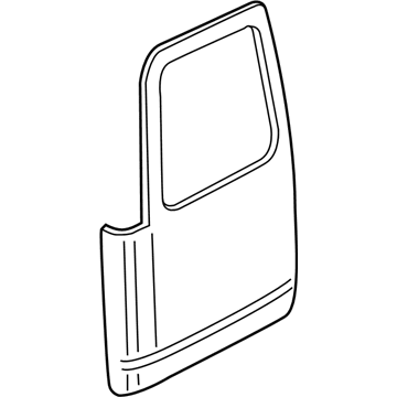 GM 12549265 Door Shell