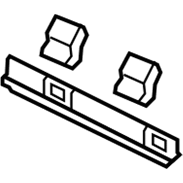 Hyundai 86455-3K000 Seal Strip 3 Assembly-Hood