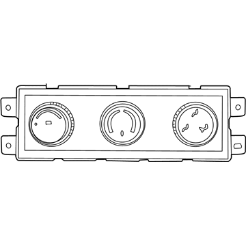 Mopar 55111810AD Air Conditioning And Heater Auxiliary Control Switch