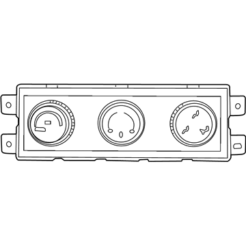 Mopar 55111313AC Air Conditioning And Heater Auxiliary Control Switch