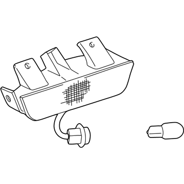 Toyota 81570-42010 Lamp Assy, Center Stop