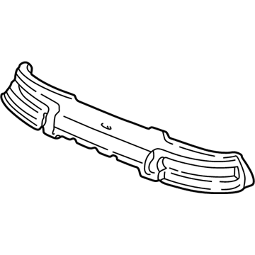 Acura 71170-SL0-010 Absorber, Front Bumper