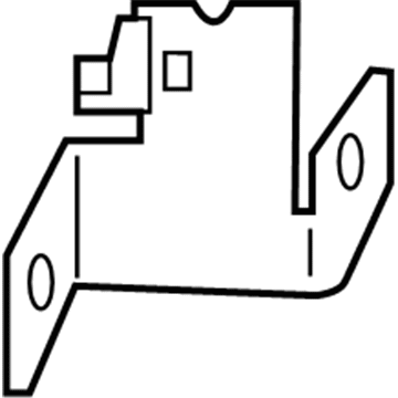 Nissan 25617-1JA0A Bracket-Electric Horn