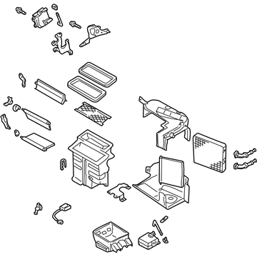 Nissan 27110-5Y00A Heater Assembly