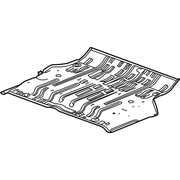 GM 84845462 Center Floor Pan