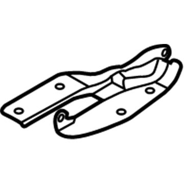 Nissan 65400-7Y000 Hinge Assembly-Hood, RH