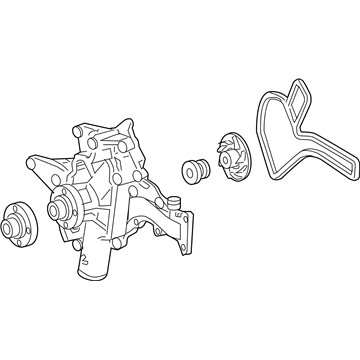 Mopar 5102894AB Engine Water Pump