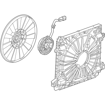 GM 84798304 Fan Assembly