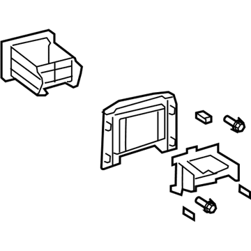 Toyota 58810-0C050-C0 Storage Compart