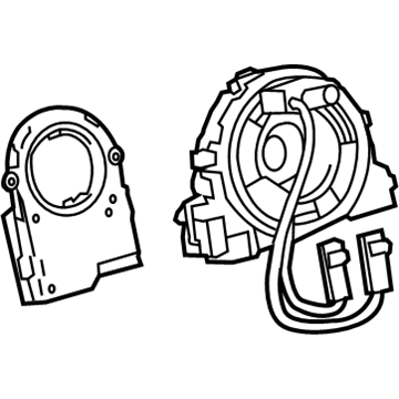 Lexus 84307-33100 Spiral Cable Sub-Assembly With Sensor