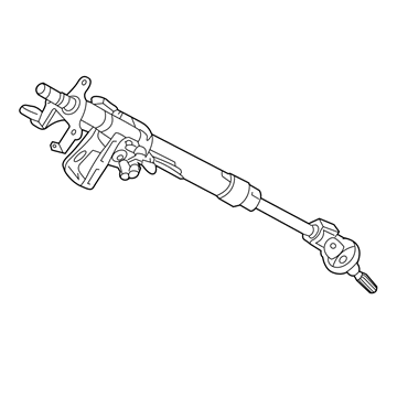 Honda 53200-S87-A04 Column Assembly, Steering