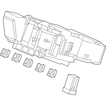 Acura 38200-TYA-A01 Box Assembly, Fuse