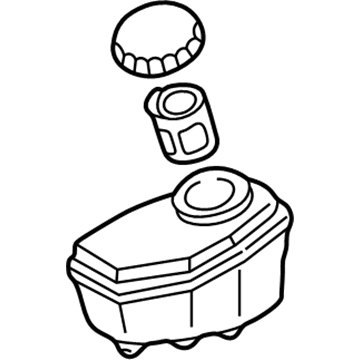 Lexus 47220-50170 Reservoir Sub-Assy, Brake Master Cylinder