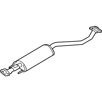 Nissan 20300-EM30A Exhaust, Sub Muffler Assembly