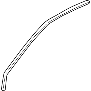 GM 15744717 Weatherstrip, Front Side Door Roof Drip