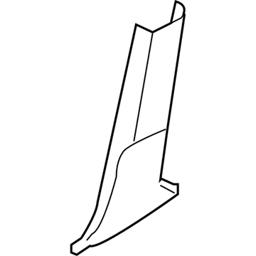Infiniti 76915-EJ82A Lower Center Pillar Trim