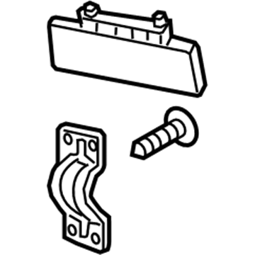 Honda 33555-T1W-A01 Rear RR Assy, L