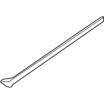 BMW 51-37-7-119-095 Inner Channel Sealing, Rear Left