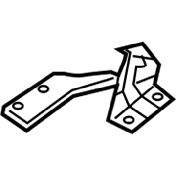 Nissan 65400-4BA0A Hinge Assembly-Hood, RH