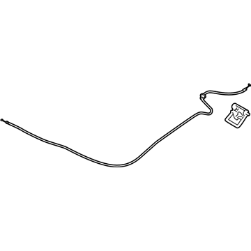 Nissan 65621-6FK0A Cable Assembly-Hood Lock Control