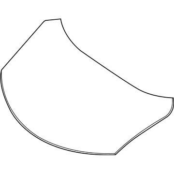 Nissan 65100-4BA0B Hood Assembly
