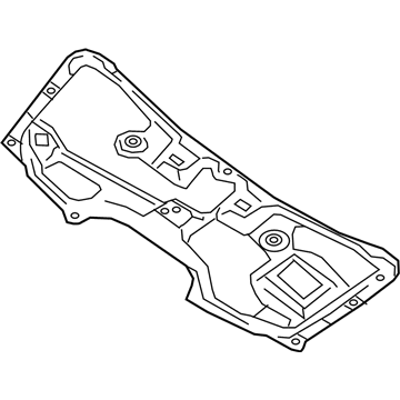 Nissan 65840-4CC0A Insulator-Hood