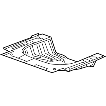 GM 42347102 Panel-Rear Floor Rear