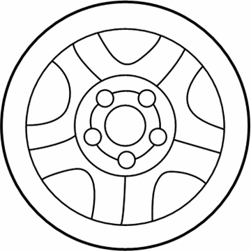 Mopar 52088140AB Steel Wheel