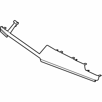 Kia 84795F6AA0YG2 GARNISH-C/PAD, RH