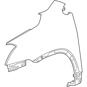 GM 42666343 FENDER-FRT