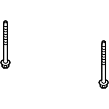 GM 11609933 Engine Cradle Front Bolt