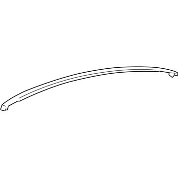 Lexus 75556-53040-A2 Moulding, Roof Drip Side Finish, Center LH