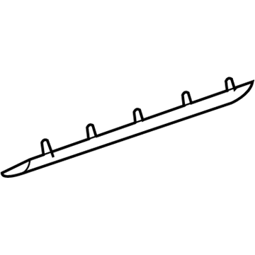 Ford 1L2Z-7825324-AB Lower Weatherstrip