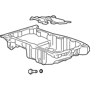 GM 19256218 Oil Pan