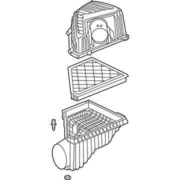 GM 84521049 Air Cleaner Assembly
