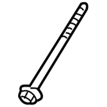 Honda 90023-PNA-000 Bolt, Flange (8X80)